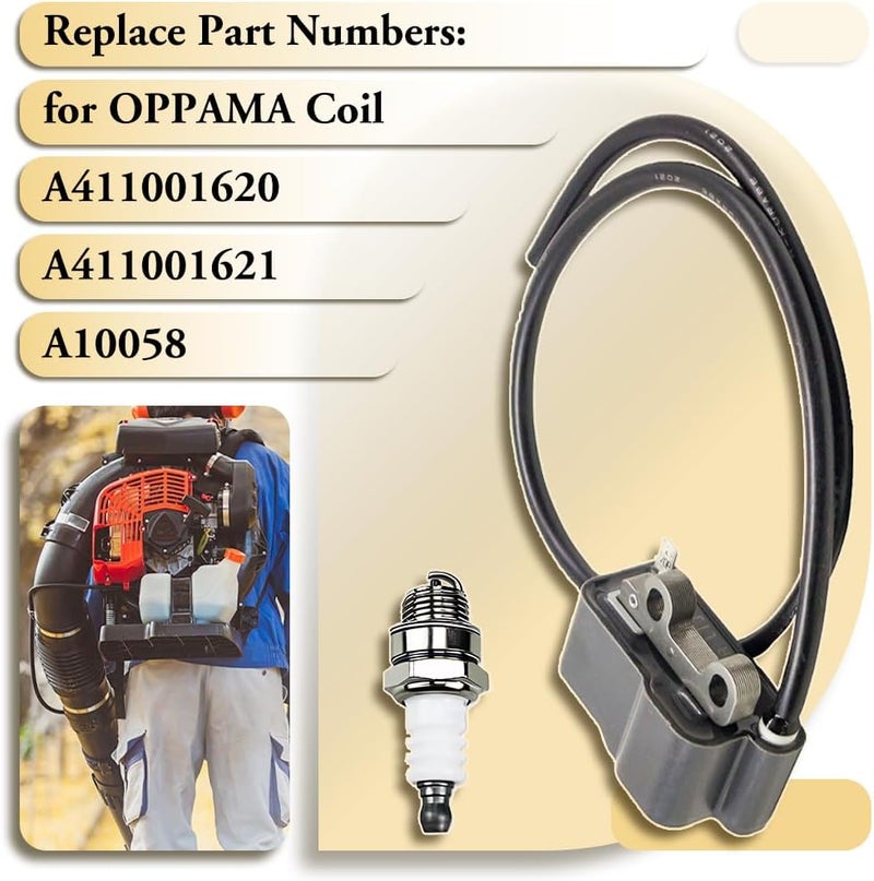 Earlyred PB580T Ignition Coil A411001620 Fit for Echo PB-580T PB-580H PB580 Leaf Blowers Shindaiwa EB600RT Engine Module Replace A411001621 A10058 - Image 2